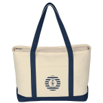 Large Starboard Cotton Canvas Tote Bag